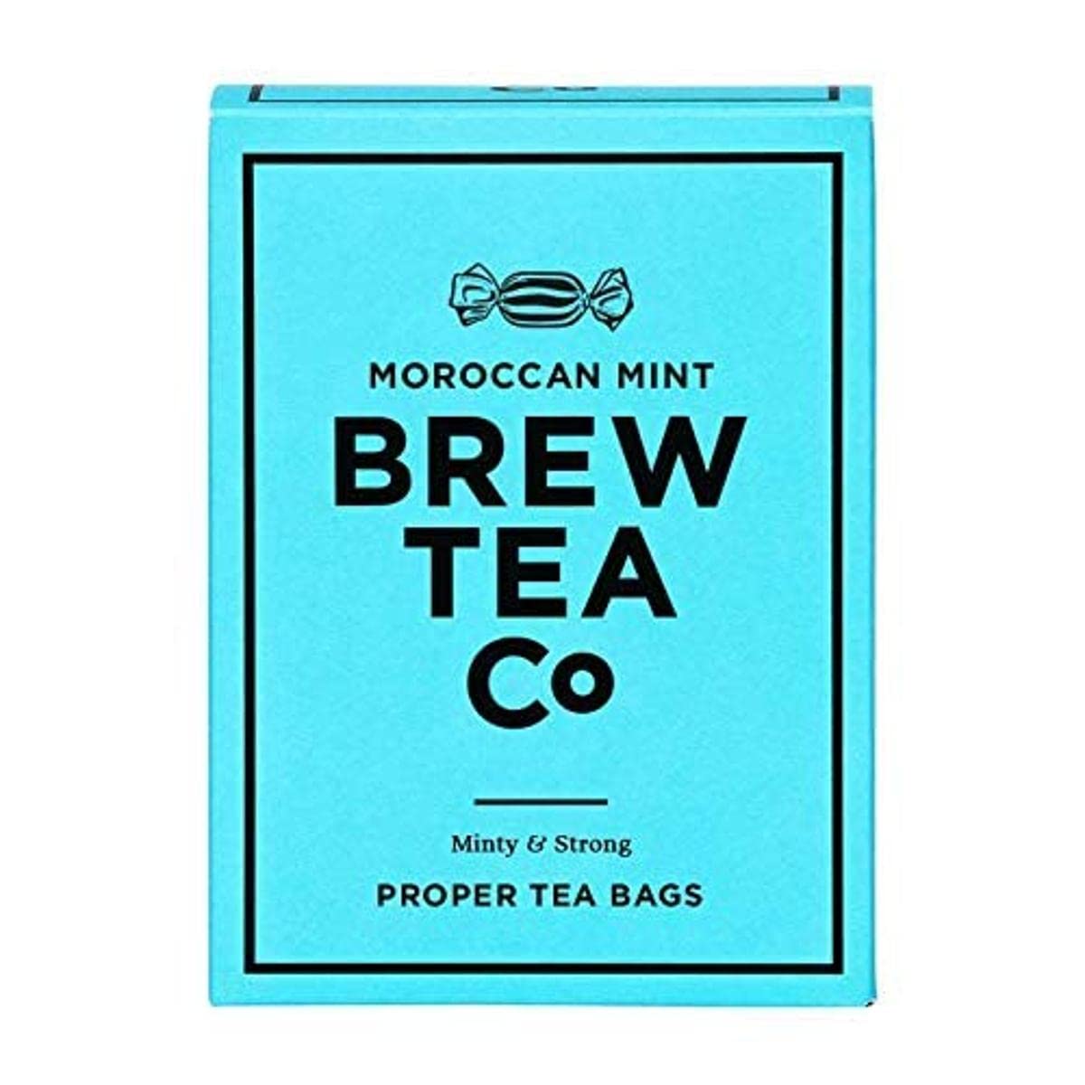 Brew Tea Co – Marokkanische Minze – Minziger und starker Kräutertee – 15 x 2,5 g