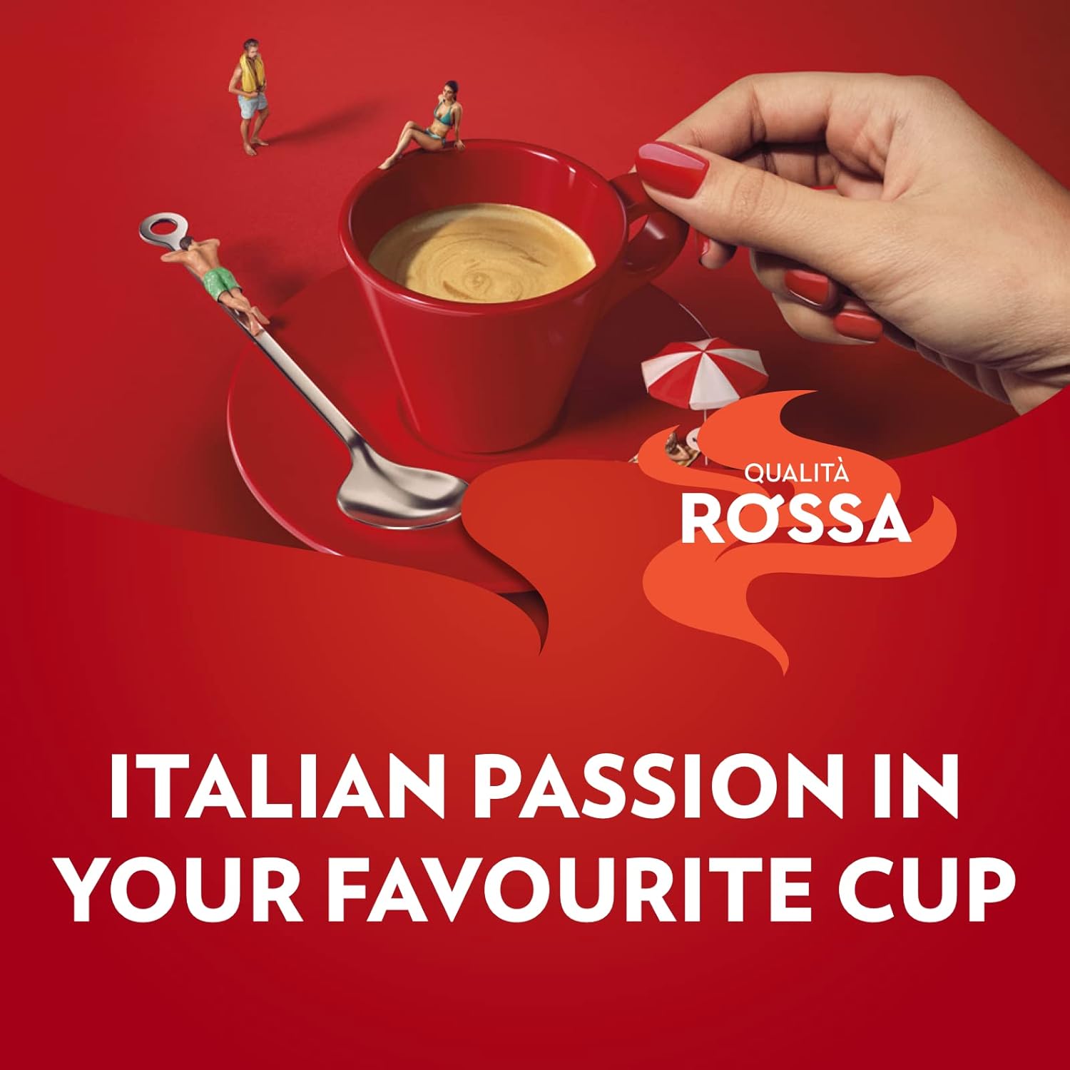 Lavazza Qualita Rossa gemahlener Kaffee, 250 g