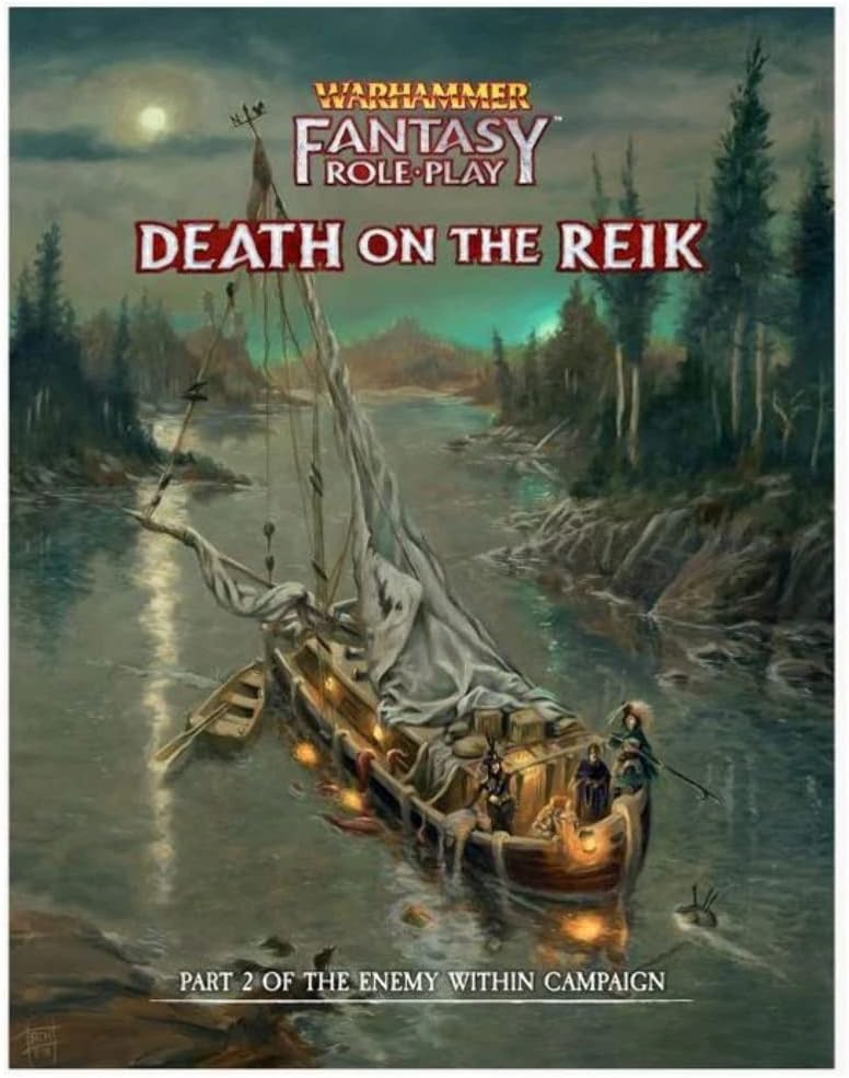 Cubicle 7 Warhammer Fantasy Roleplay: Death on the Reik – Enemy Within, Band 2 (2410CB7)