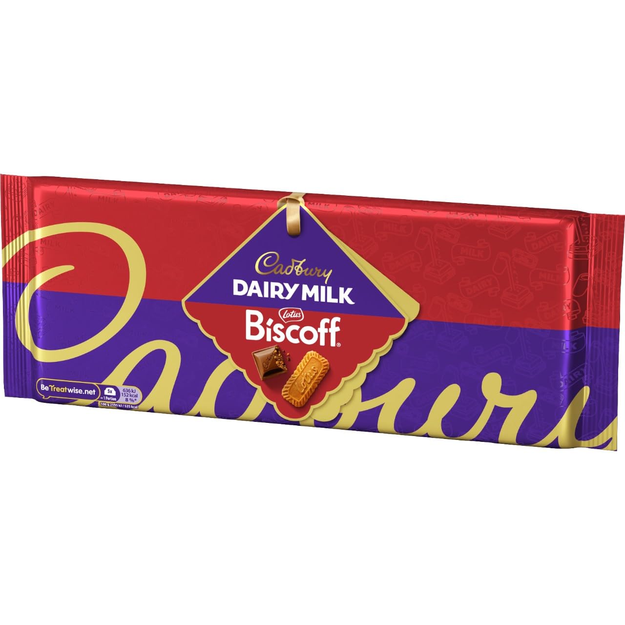 Cadbury Dairy Milk Lotus Biscoff Schokoriegel – 350 g