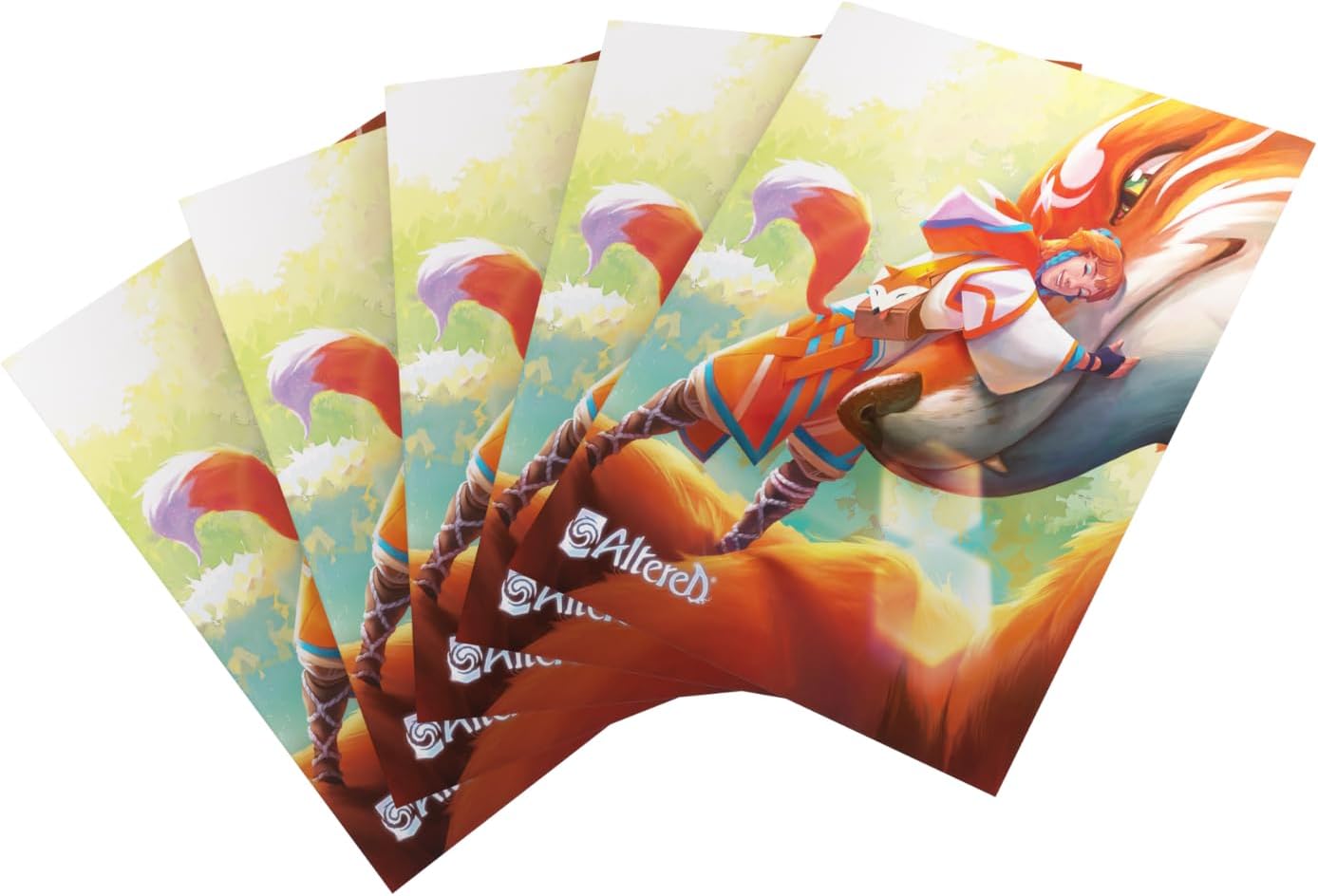 Gamegenic Altered: Art Sleeves – Teija Design, Grau, 50 Stück