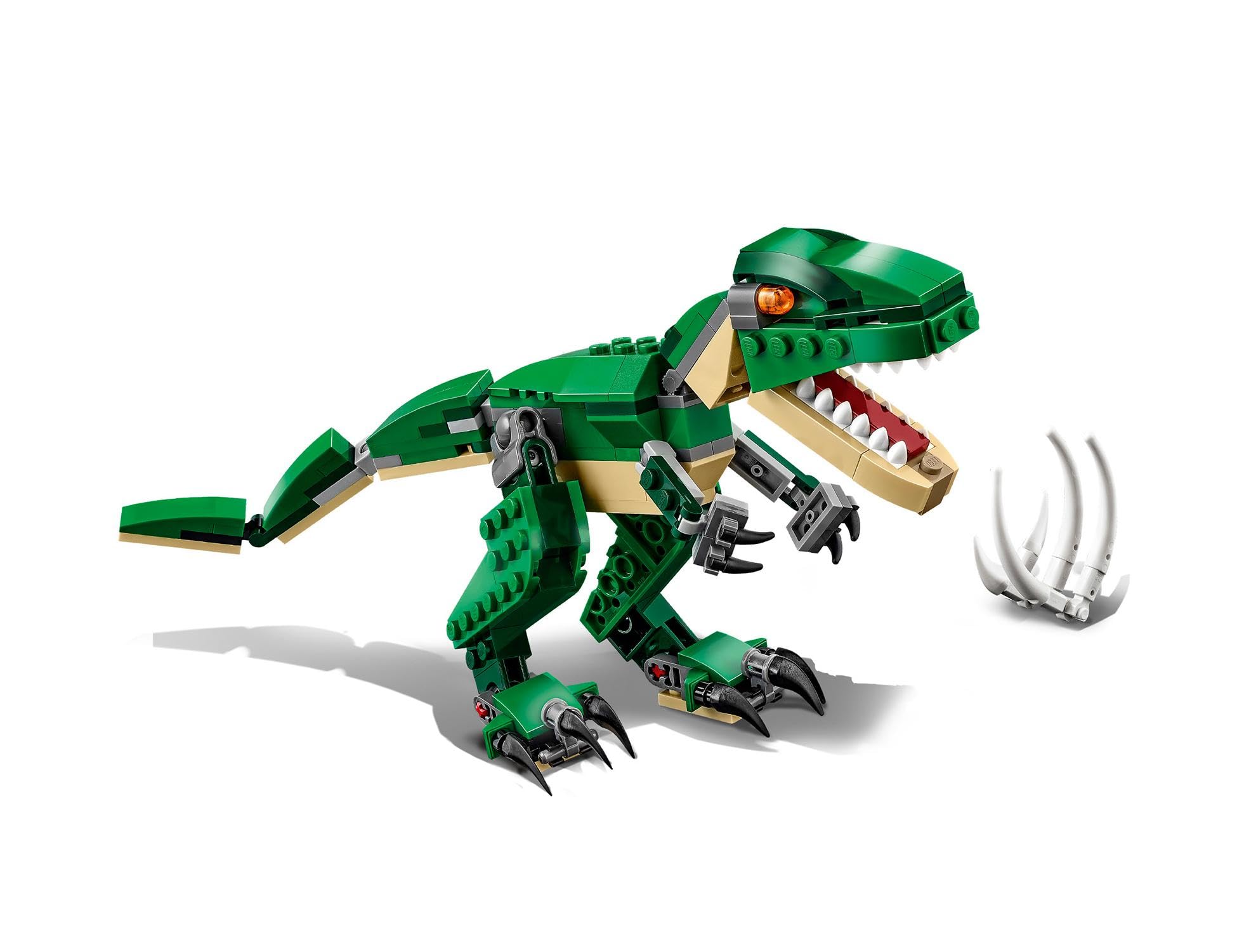 LEGO Creator Mighty Dinosaurs 3-in-1-Bauset – T-Rex, Triceratops & Pterodactylus – 174 Teile