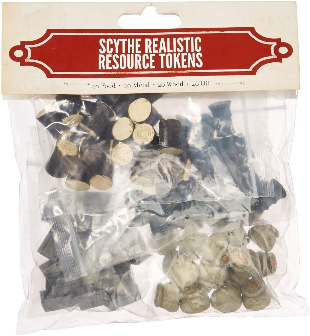 Stonemaier Games Scythe Realistische Ressourcen-Erweiterung
