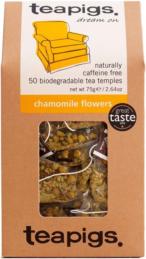 Teapigs - Kamillentee aus ganzen Blüten, 50 Teebeutel