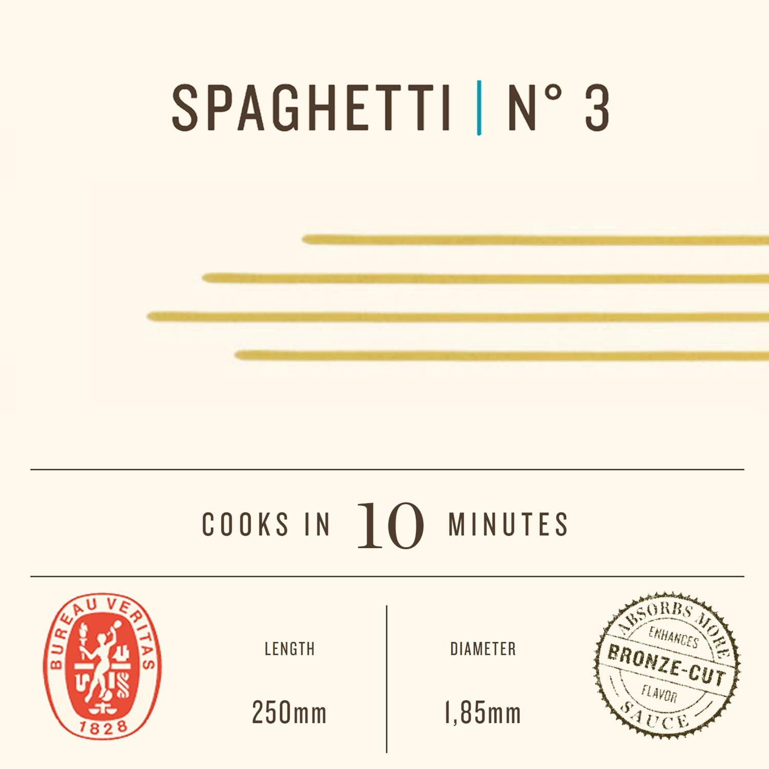 Rummo glutenfreie Spaghetti-Pasta Nr. 3, 340 g