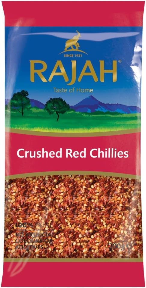 Rajah - Zerstoßene rote Chilischoten 200g