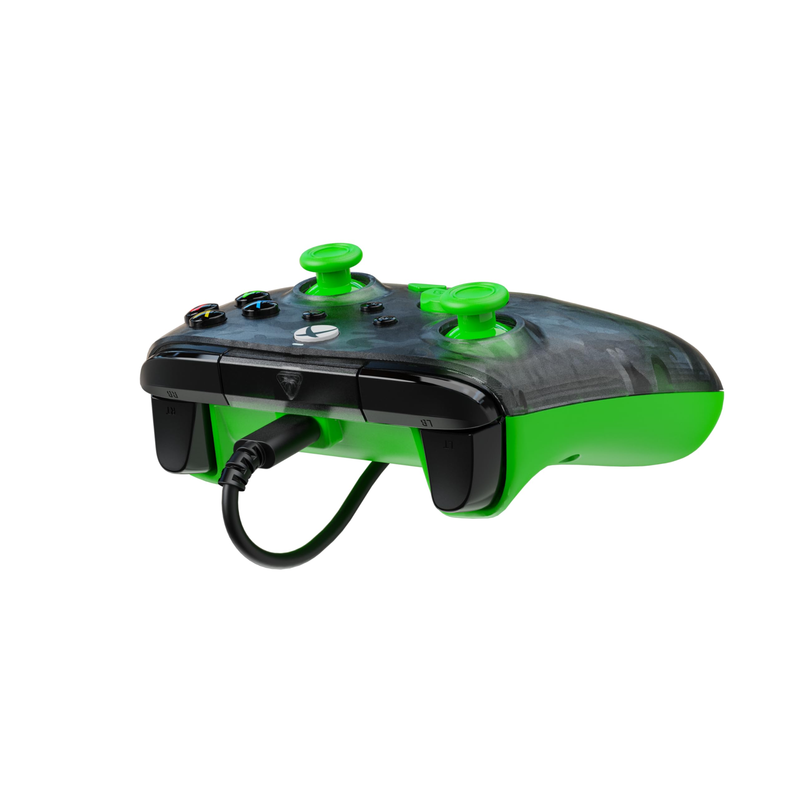 Turtle Beach Rematch Core Kabelgebundener Gaming-Controller für Xbox & PC – Grün und Ghost Black Camo