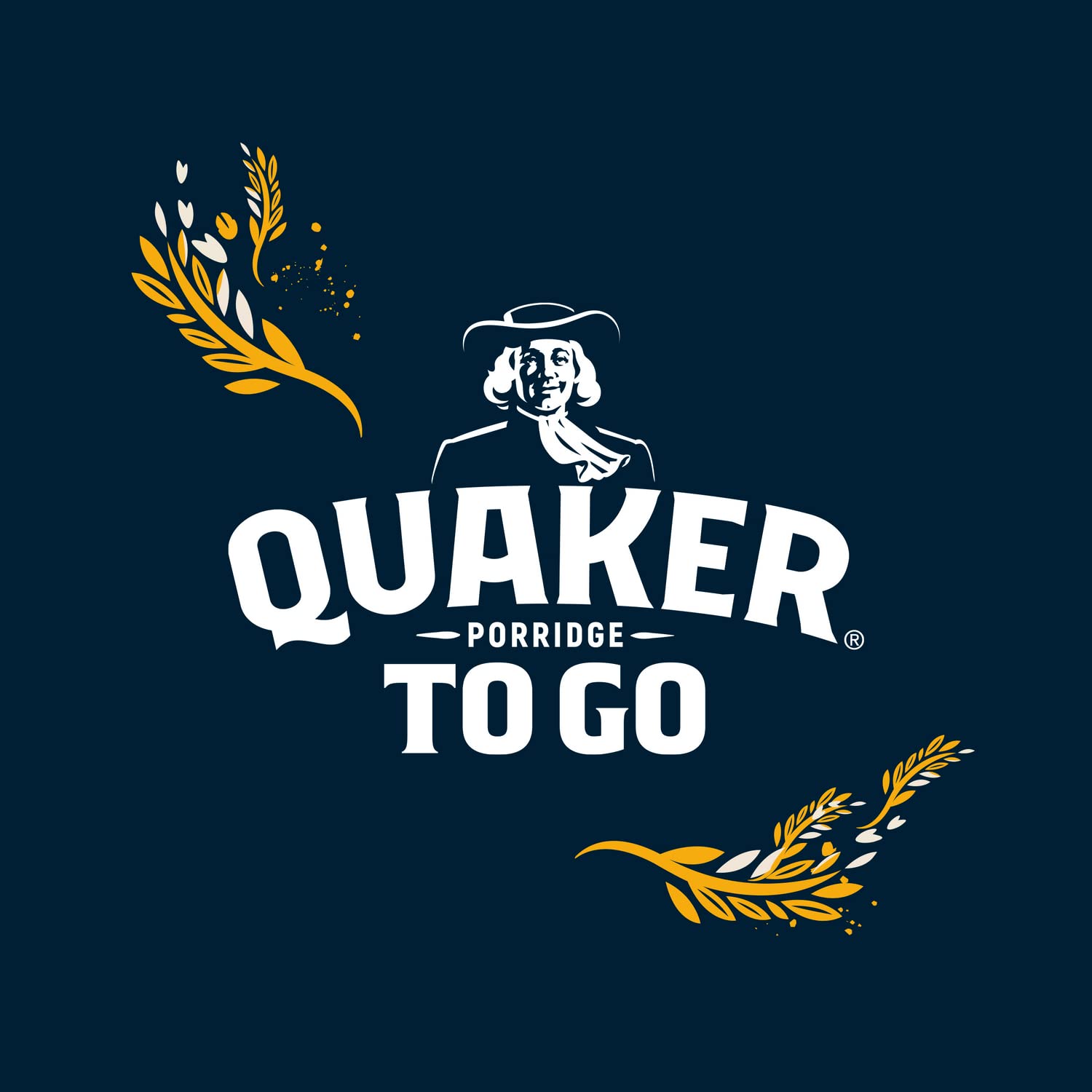 Quaker - Porridge To Go Frühstücksriegel Golden Syrup 12 x 55 g