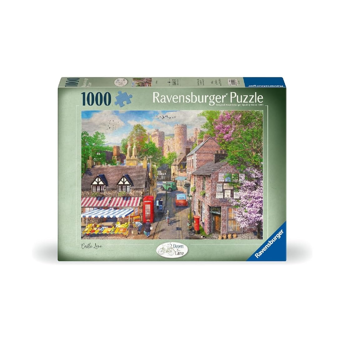 Ravensburger Down the Lane No. 5 Castle Lane 1000 Piece Jigsaw Puzzle