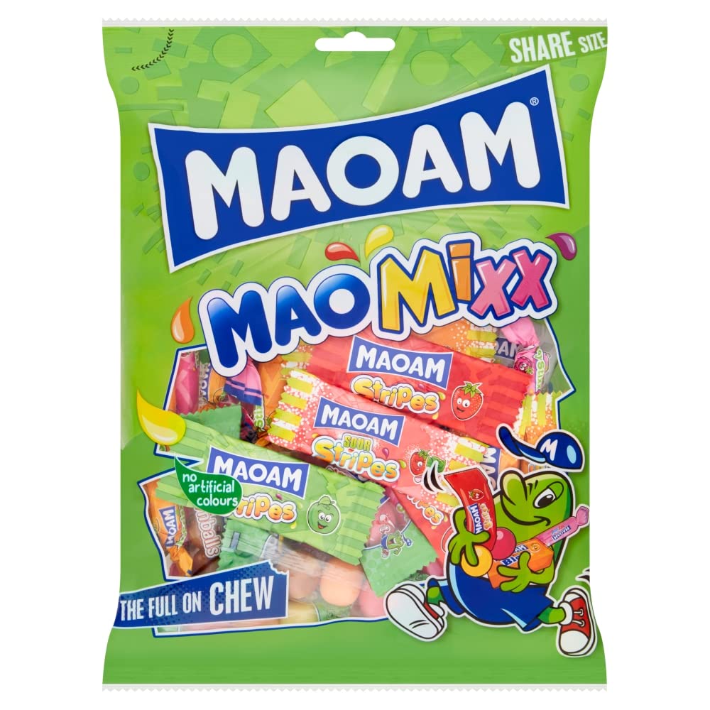 HARIBO Maoam MaoMixx Frucht & Cola Kaubonbons, 350g