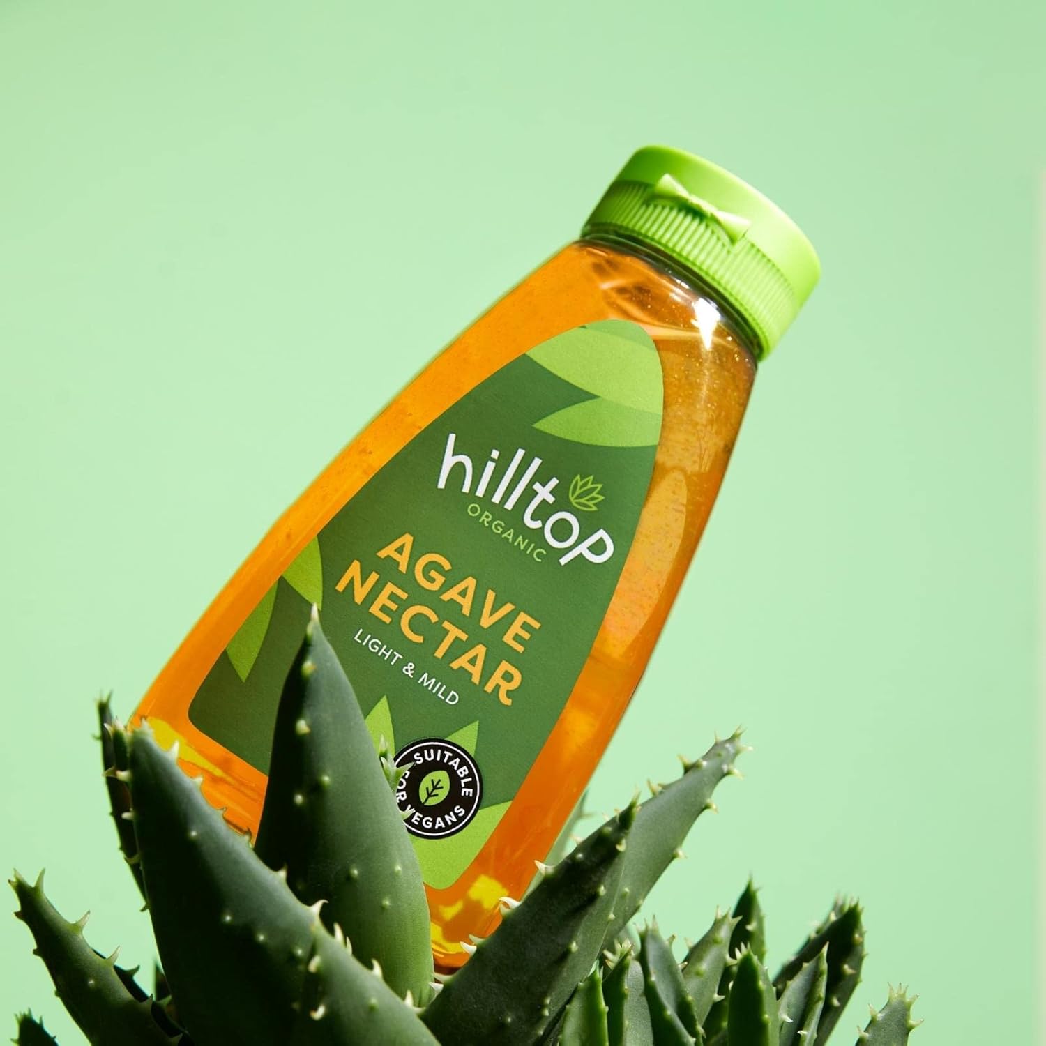 Hilltop Honey – Quetschflasche mit Bio-Agavendicksaft, 330 g