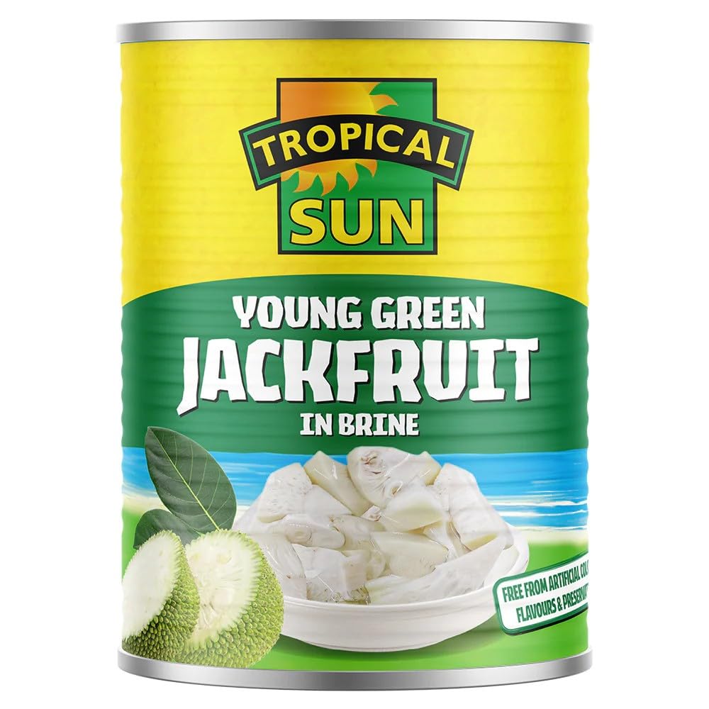 Tropical Sun Junge grüne Jackfrucht in Salzlake 560 g