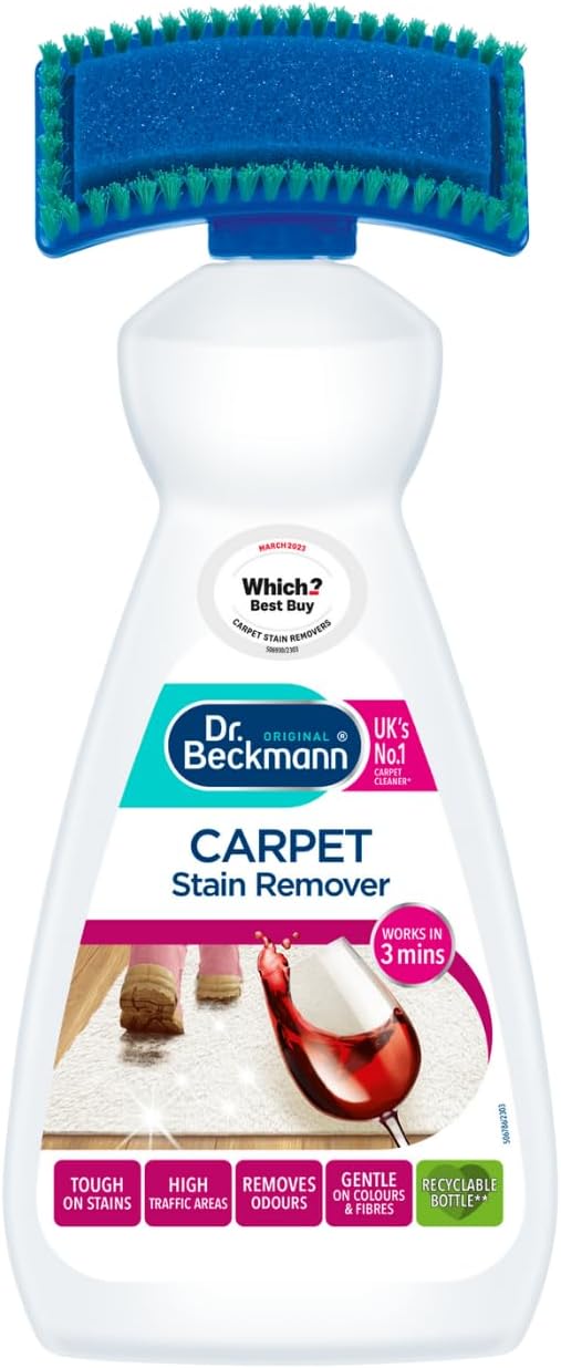 Dr. Beckmann - Teppichfleckenentferner mit 2-in-1-Bürste (650 ml)