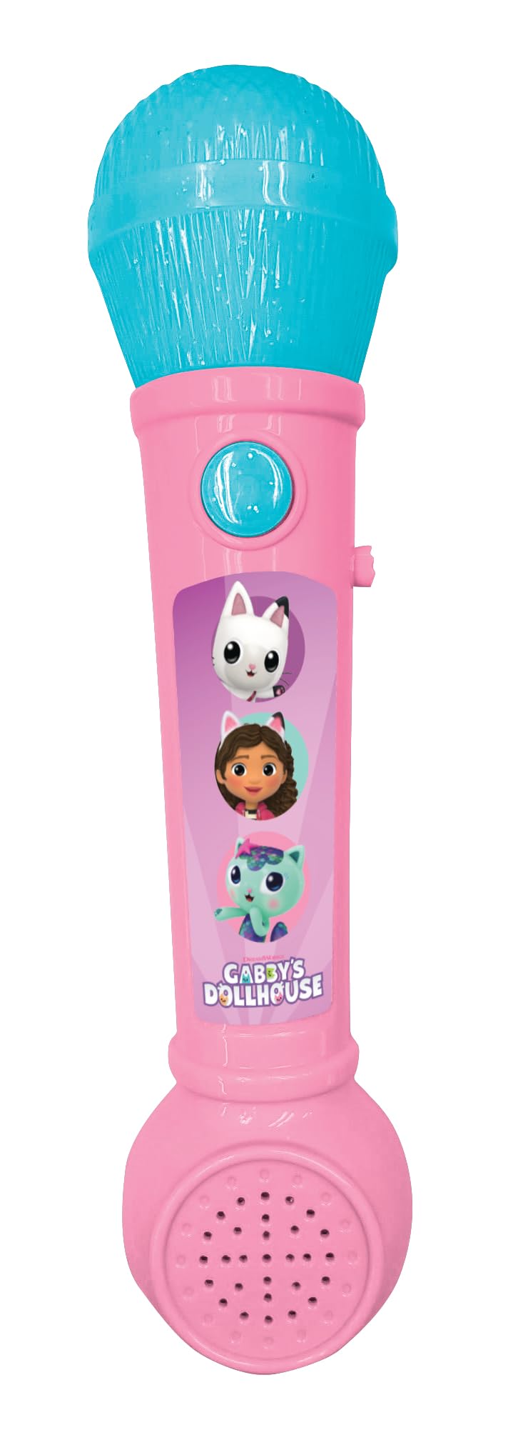 Lexibook Gabby's Dollhouse Lighting Microphone - Musical Toy with Lights & Sounds for Kids