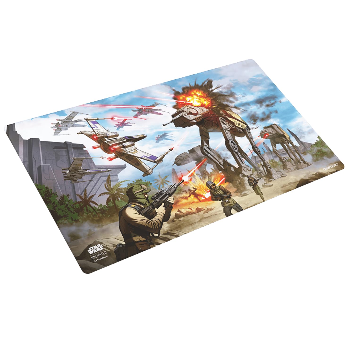 Gamegenic Star Wars: Unbegrenzte Spielmatte – Schlacht von Scarif