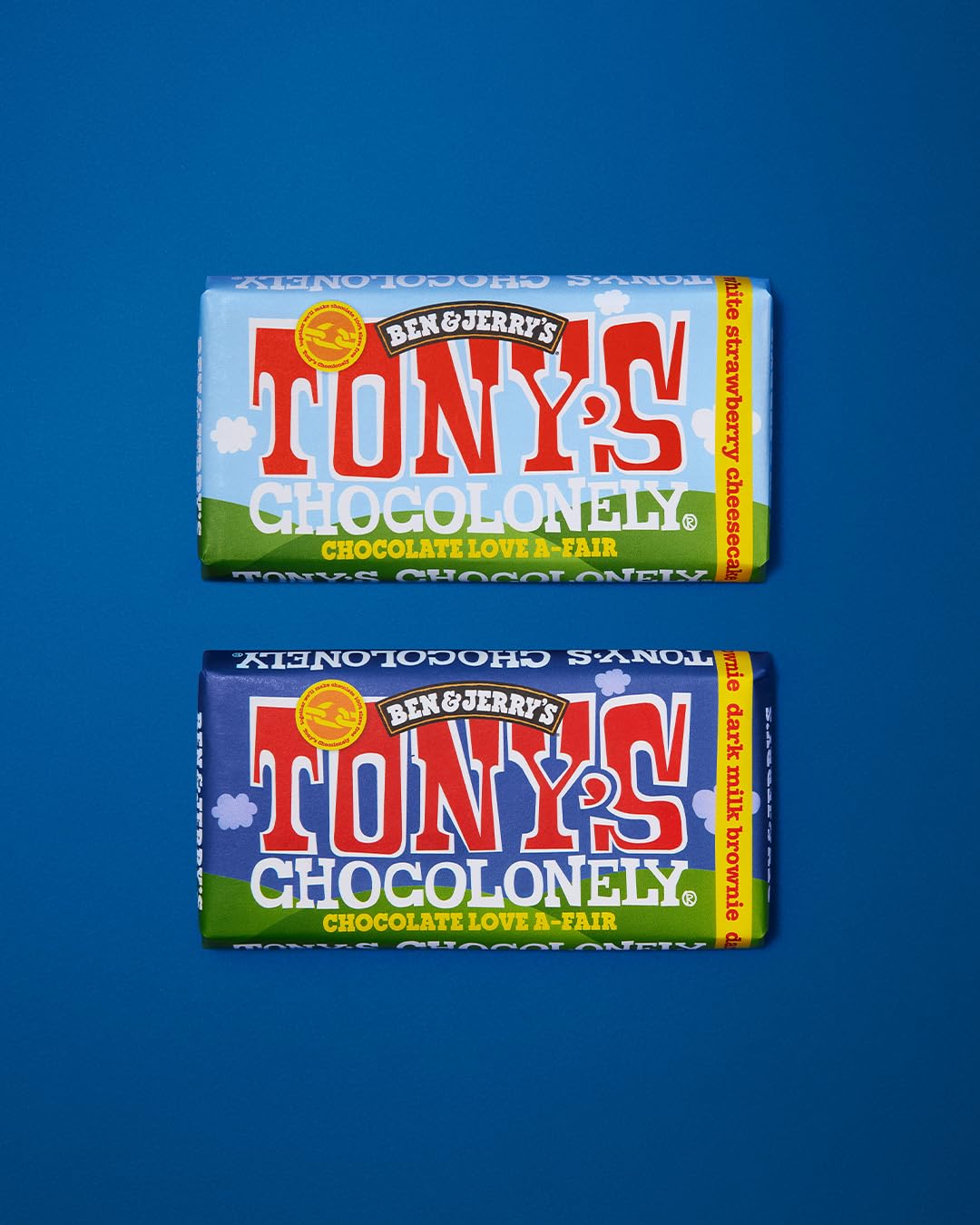 Tony's Chocolonely Brownie-Riegel aus dunkler Milchschokolade, 180 g