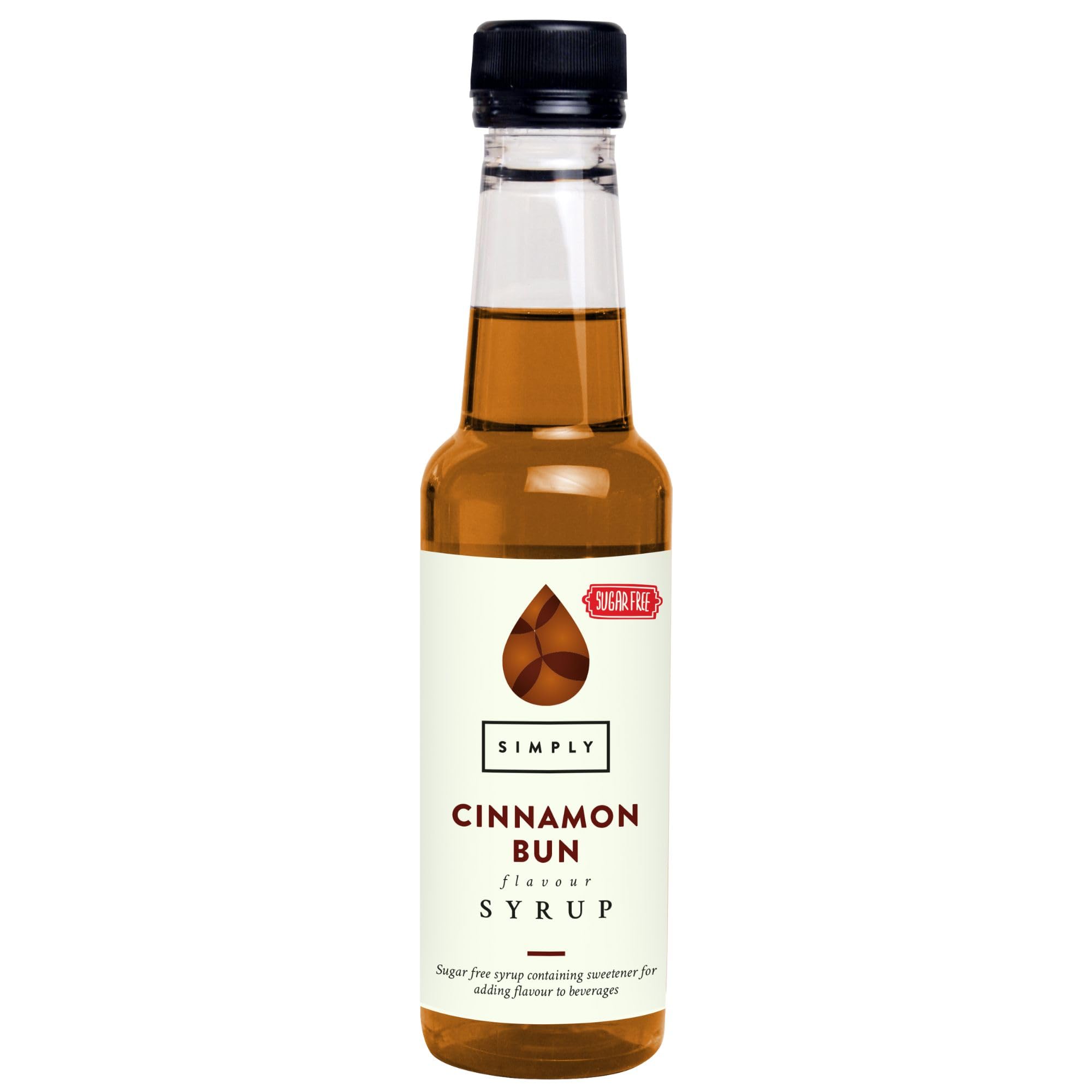 Einfach zuckerfreier Zimtschneckensirup – Veganer und nussfreier aromatisierter Sirup für Kaffee und Getränke