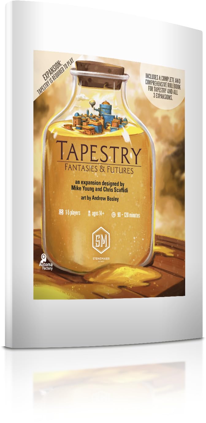 Stonemaier Games Tapestry: Fantasies & Futures Expansion