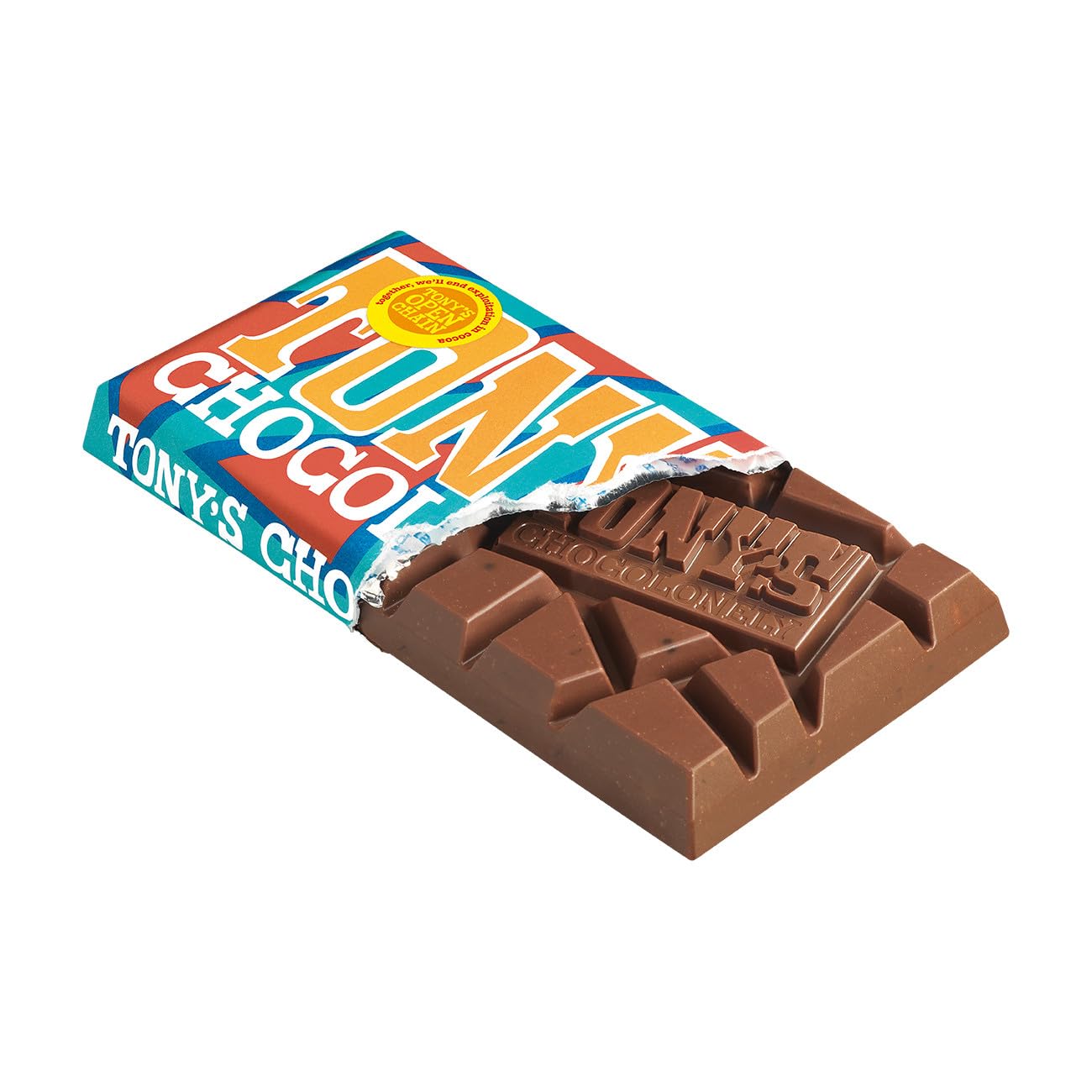Tony's Chocolonely Milchschokolade-Chip-Keksriegel – 180 g