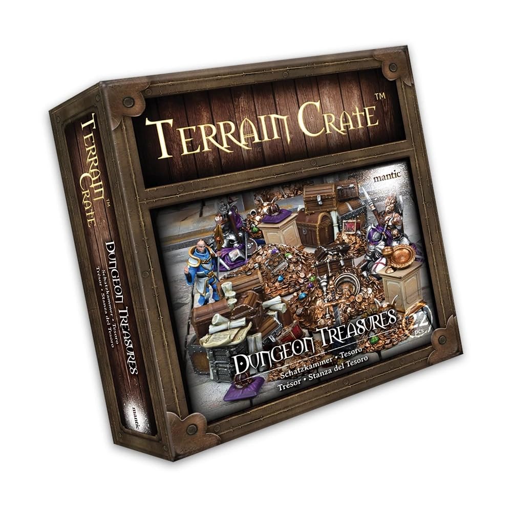 Mantic Games TerrainCrate: Treasury Kunststoff-Landschaftsset