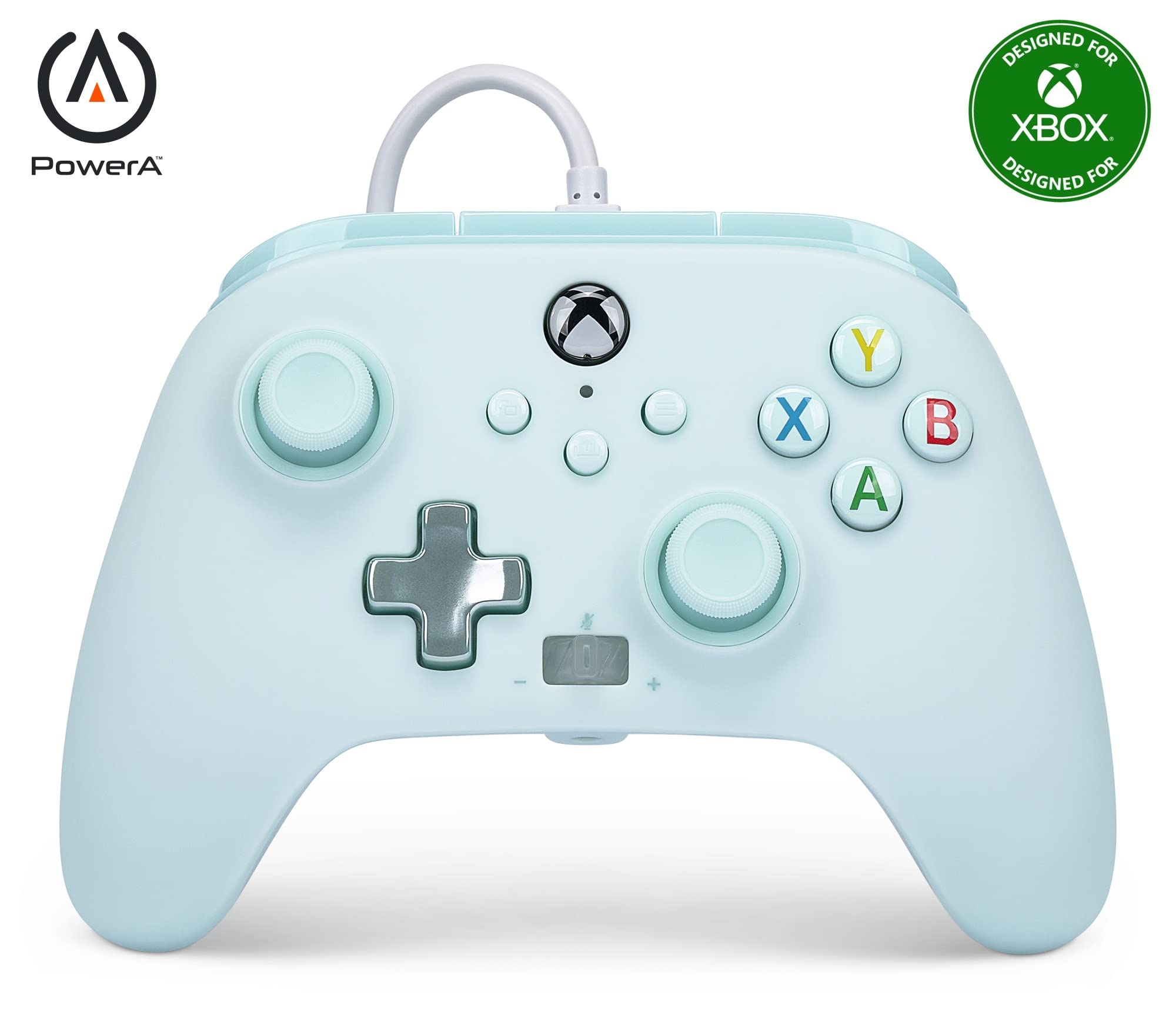 PowerA Enhanced Wired Controller für Xbox Series X|S – Zuckerwatteblau