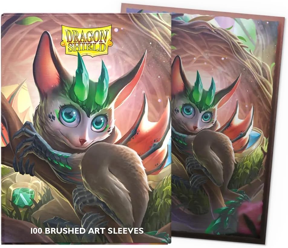 Dragon Shield: Brushed Art – The Bushdrake (100 Stück) – Kartenhüllen für TCG-Schutz