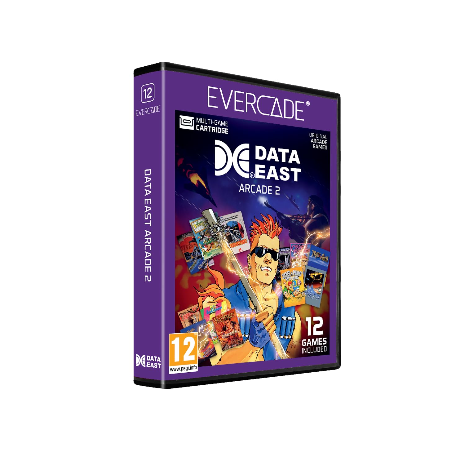 Evercade Data East Arcade 2 – Evercade-Kassette