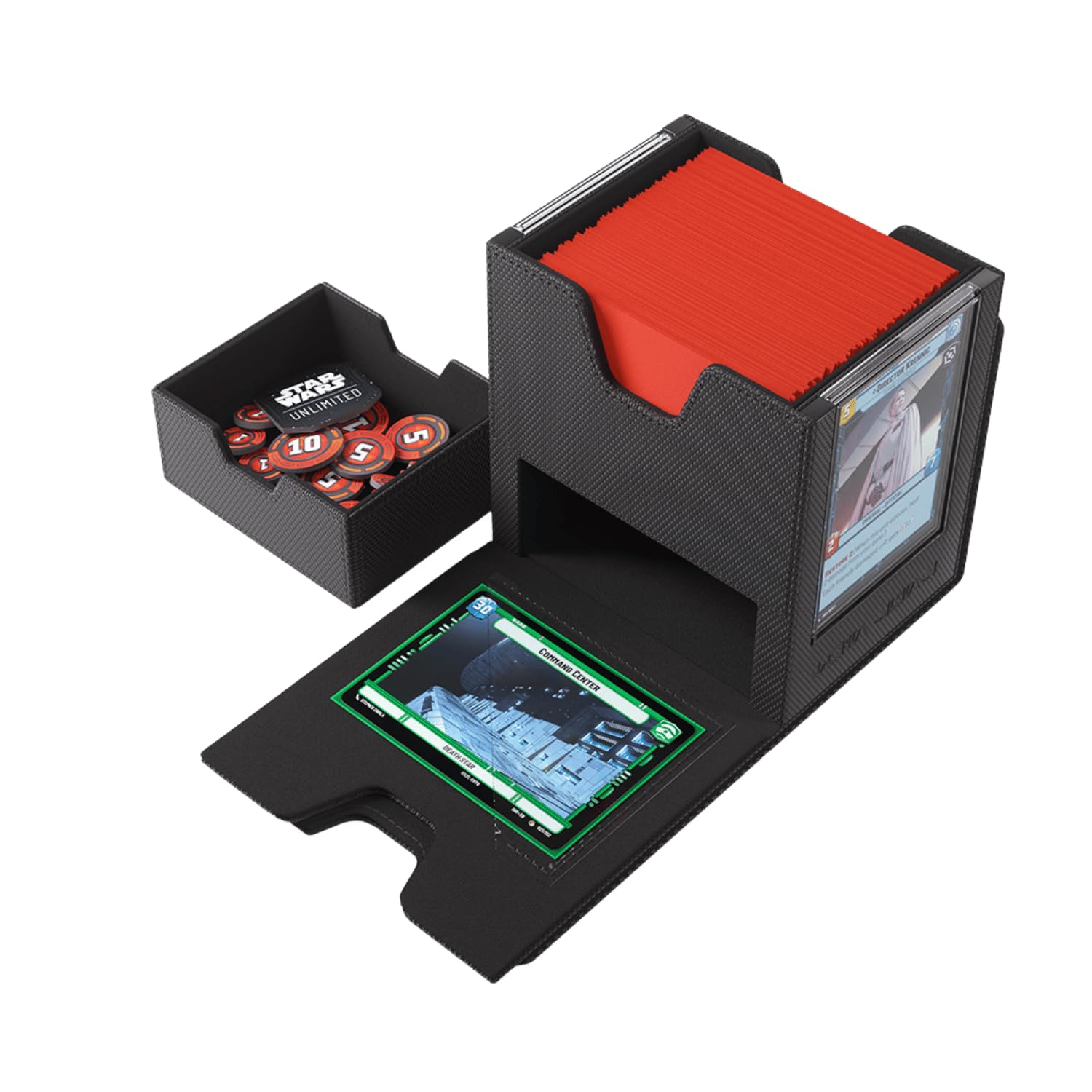 Gamegenic Star Wars: Unlimited Twin Suns Deck Pod – Schwarz