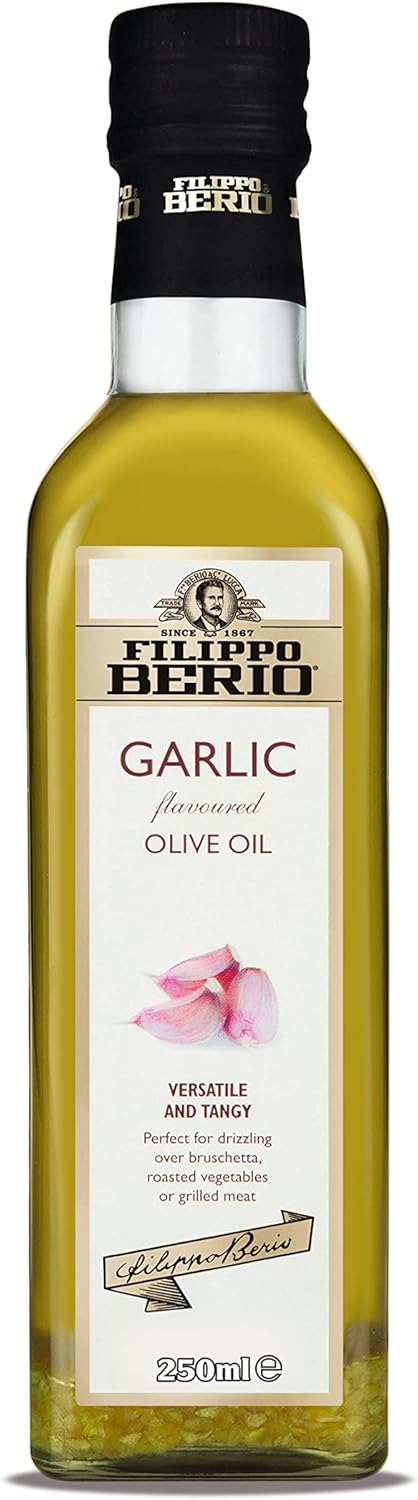 Filippo Berio Olivenöl mit Knoblauchgeschmack 250 ml