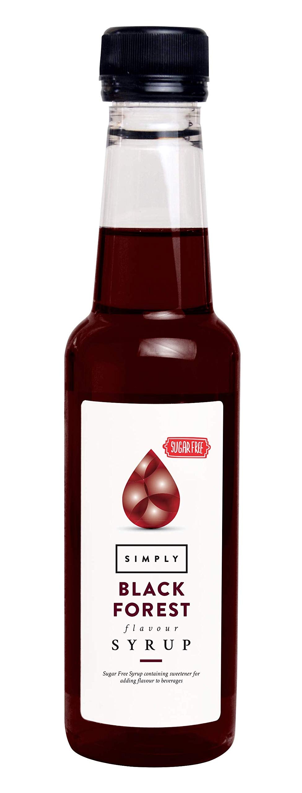 Simply – Zuckerfreier Schwarzwälder Sirup, kalorienarm, vegan und nussfrei