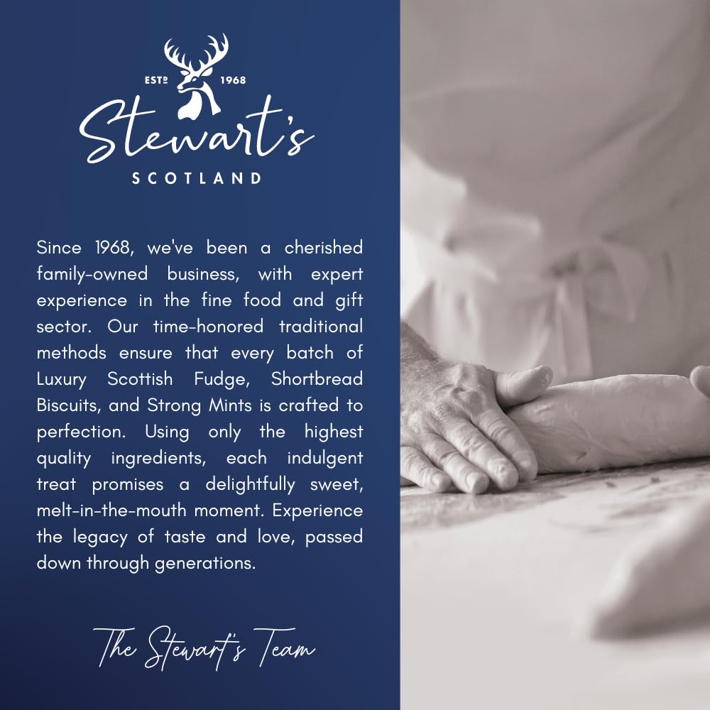 Stewart's Signature Range Traditionelles Shortbread (160 g) – Tartan Collection Dose