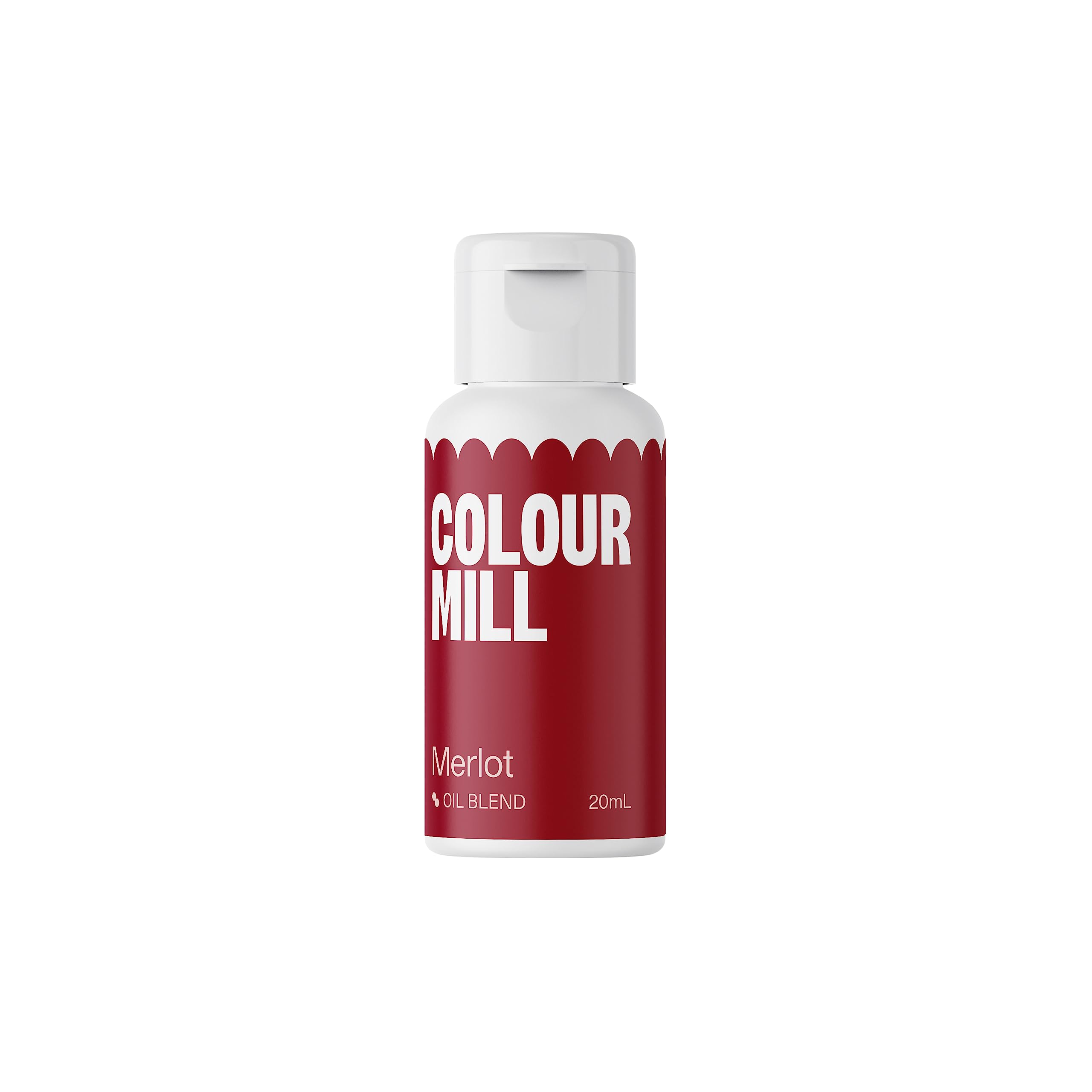 Colour Mill Ölmischung Lebensmittelfarbe Merlot - 20ml Flasche