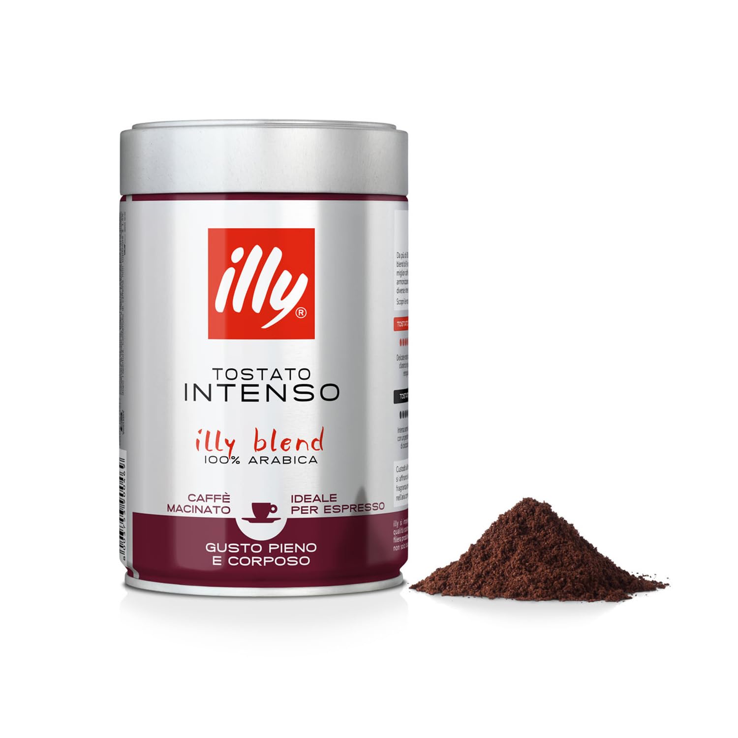 illy Intenso Bold Roast gemahlener Kaffee, 250 g