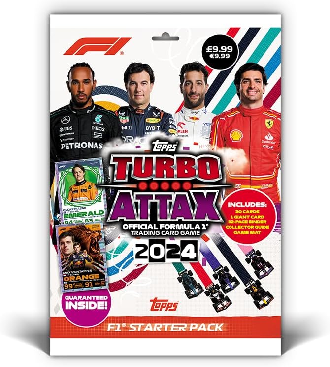 Topps Turbo Attax Formel 1 2024 – Starter Pack Sammelkarten (FBA-FS0005053-UK)