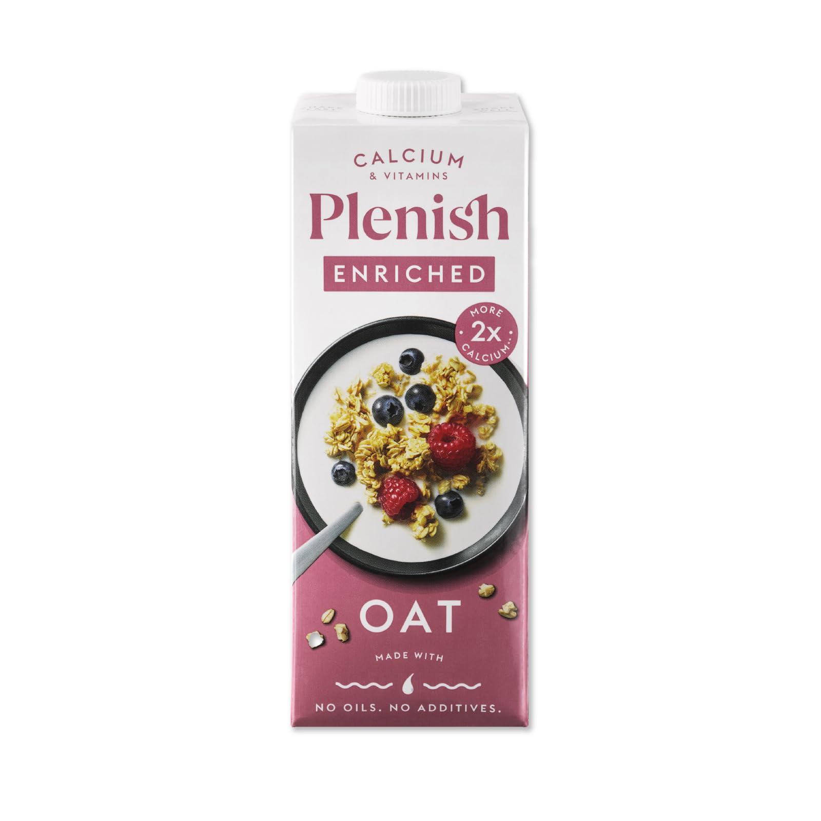 Plenish Bio-Hafermilch, angereichert, 1 l