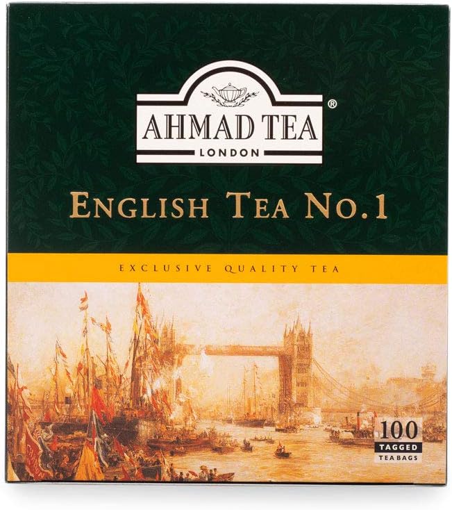 Ahmad Tea - English Tea No. 1 Schwarzer Tee - 100 Teebeutel