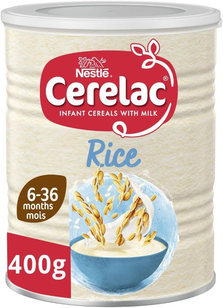 Cerelac Reis mit Milch Säuglingsbrei, 6 Monate+, 400 g (1er Pack)