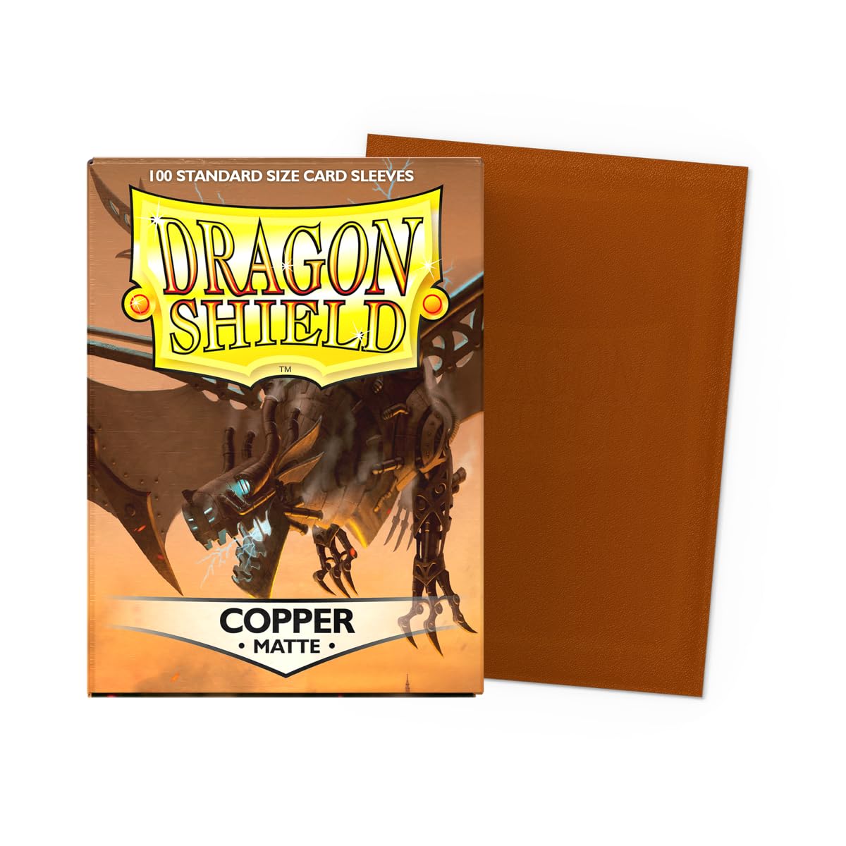 Dragon Shield Matte Copper Standard-Kartenhüllen (ART11016)