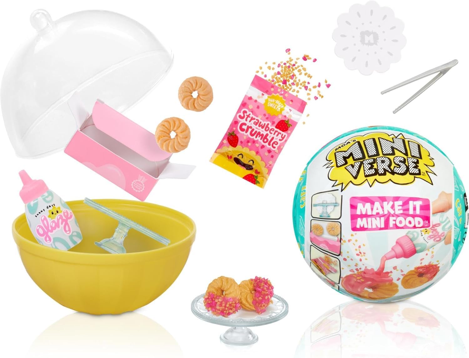 MGA Miniverse Make It Mini Food – Café Serie 3 – DIY-Mini-Sammlerstücke aus Kunstharz für Kinder ab 8 Jahren