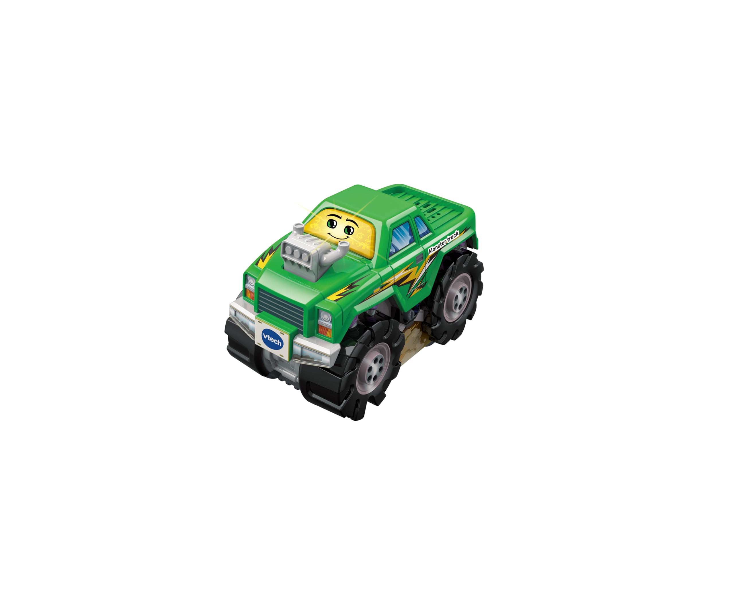 VTech Toot-Toot Drivers Monster Truck – Interaktives Leuchtfahrzeug mit Musik und Geräuschen für Kleinkinder