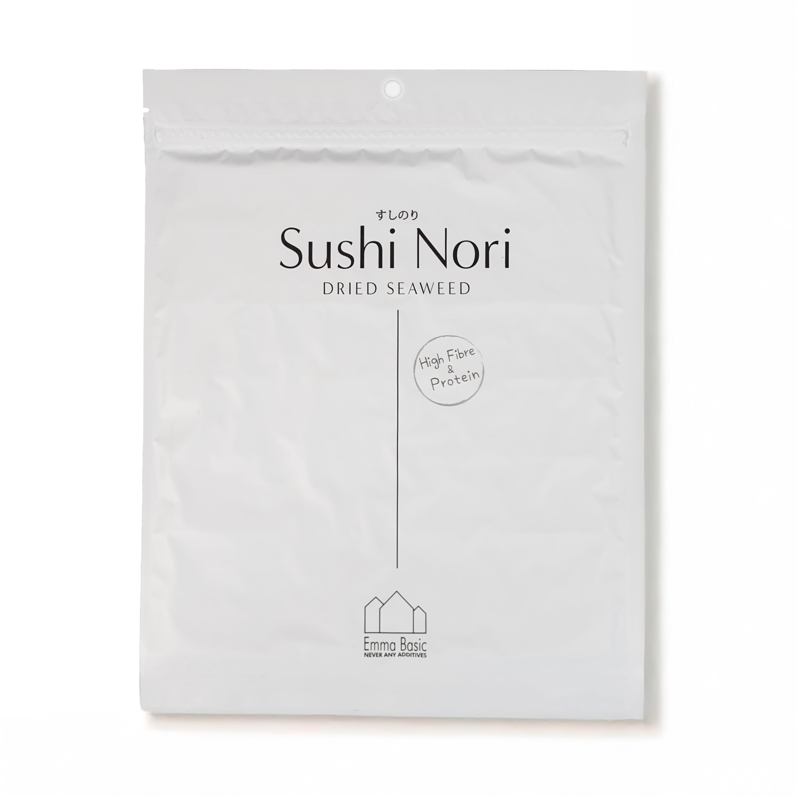 Emma Basic Algen-Sushi-Nori, 5 ganze Blätter – Jung & Frisch, proteinreich, ballaststoffreich
