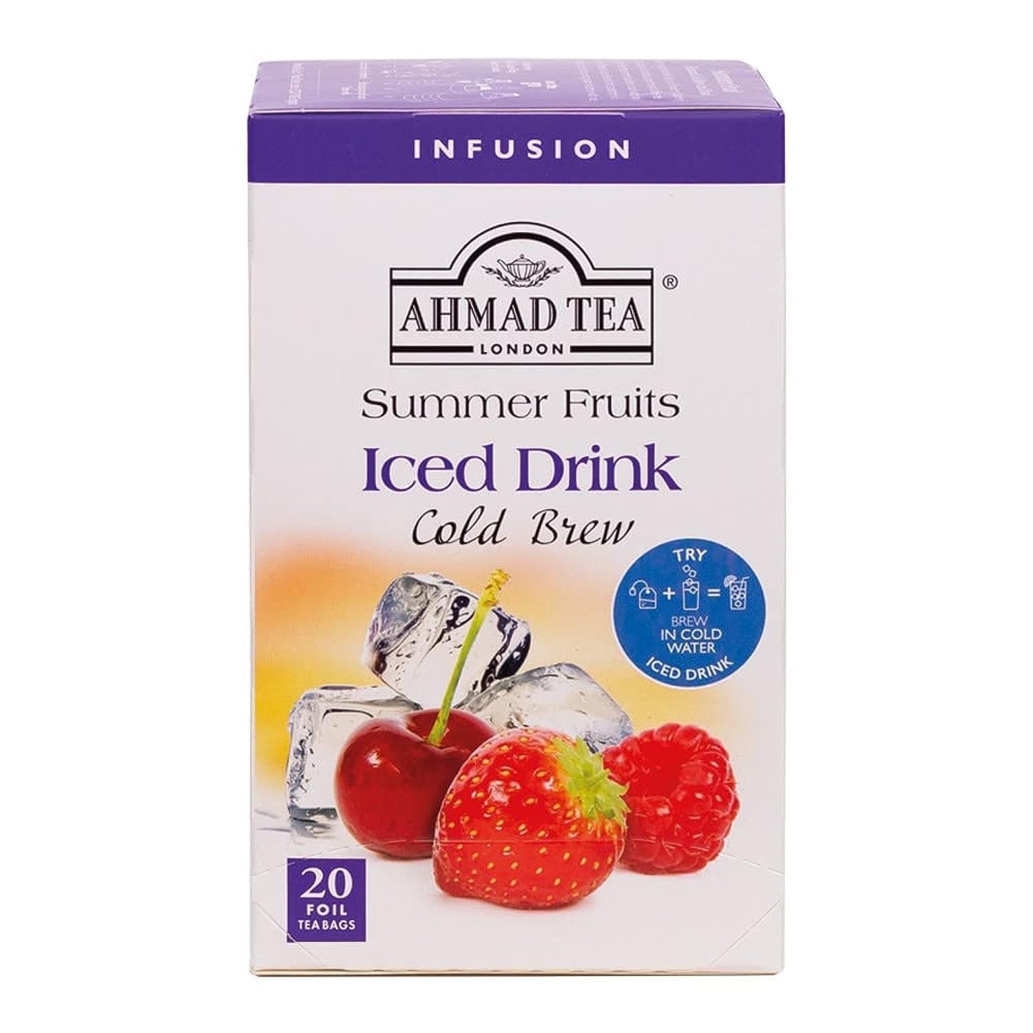 Ahmad Tea - Sommerfrüchte Cold Brew Infusion Tea - 20 Teebeutel