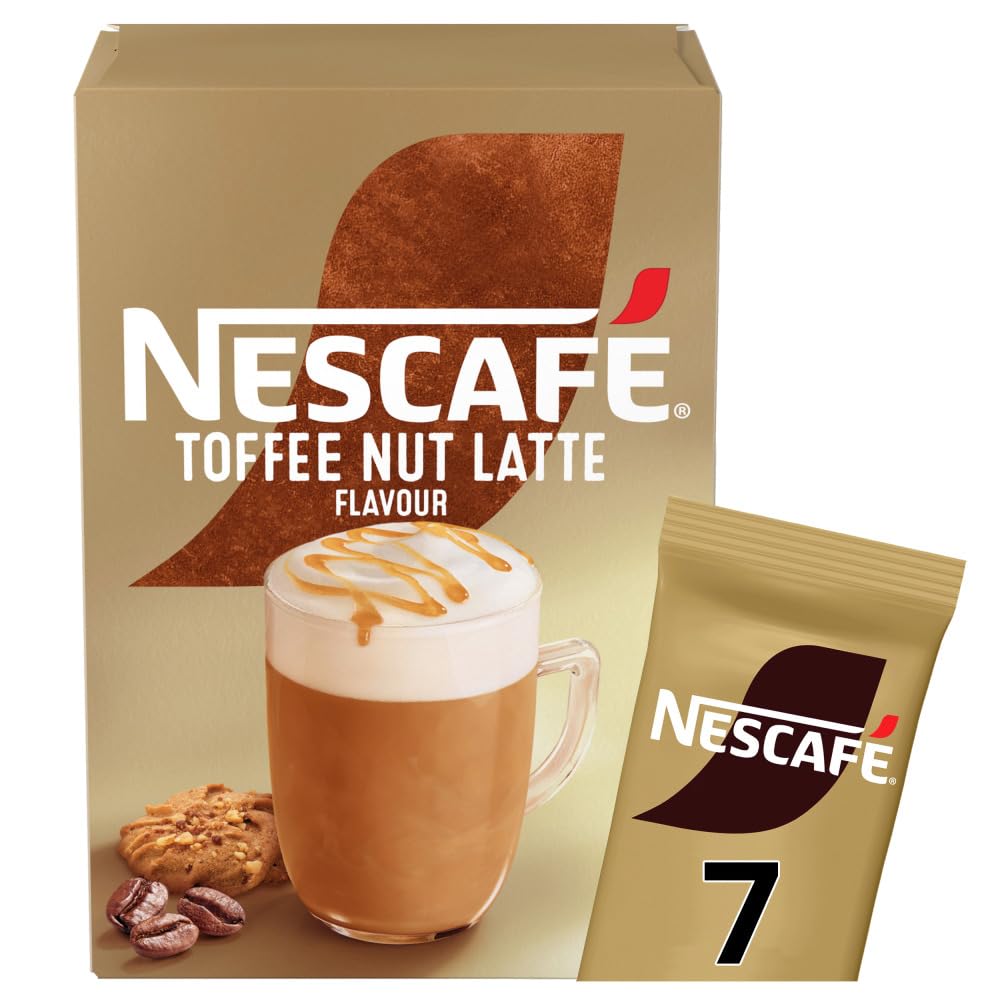 NESCAFÉ Toffee Nut Latte Instantkaffee 7 Beutel 150g