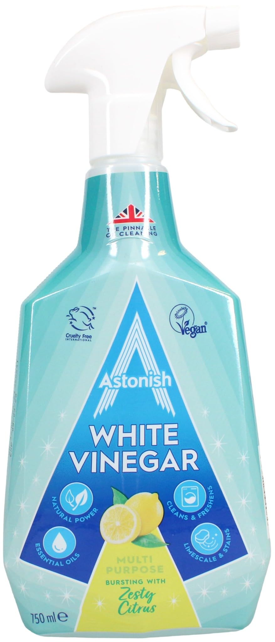 Astonish – Mehrzweck-Reinigungsspray mit weißem Essig und Zitronenduft