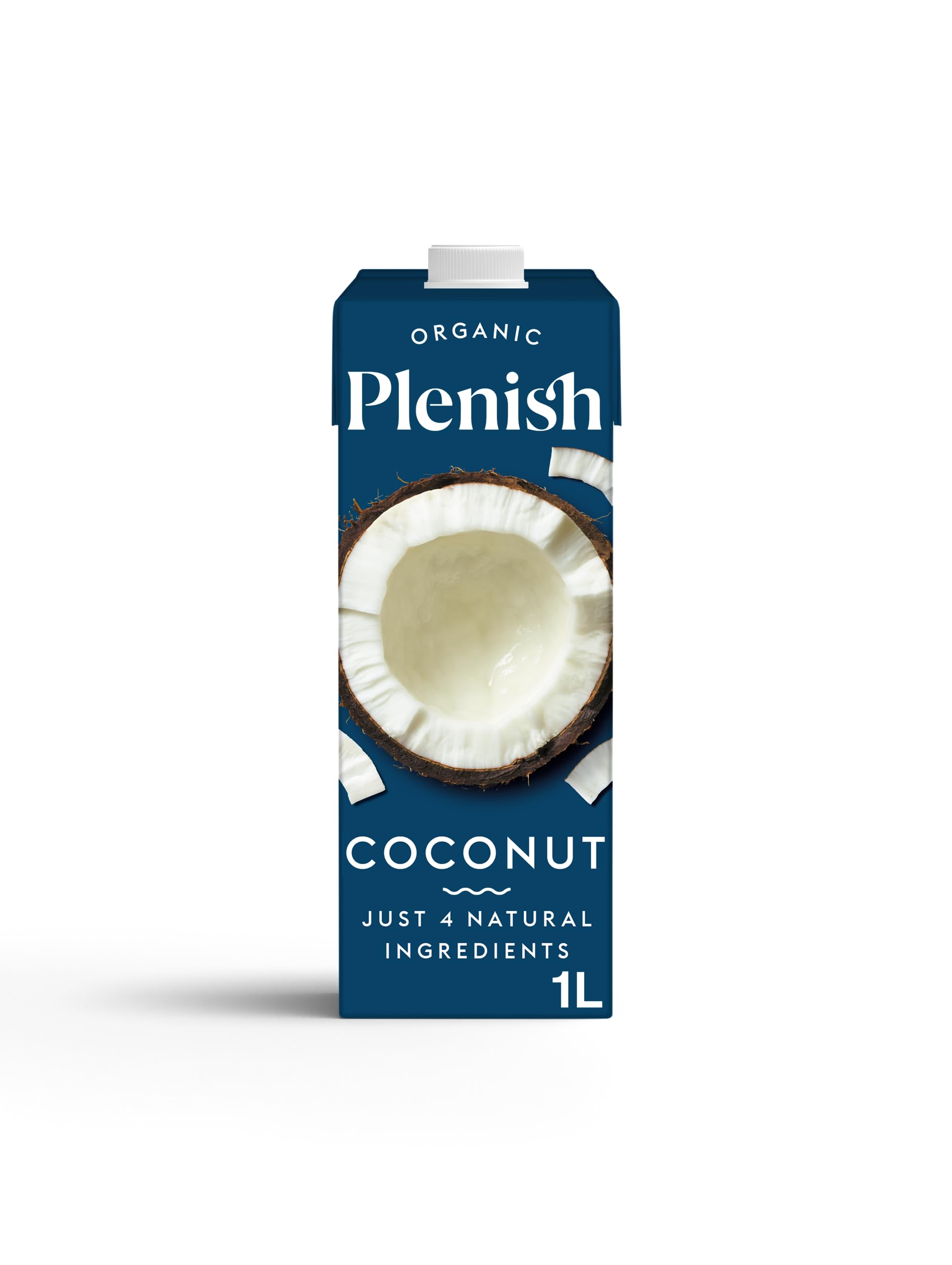 Plenish Bio-Kokosmilch ohne Zuckerzusatz (1 Liter)