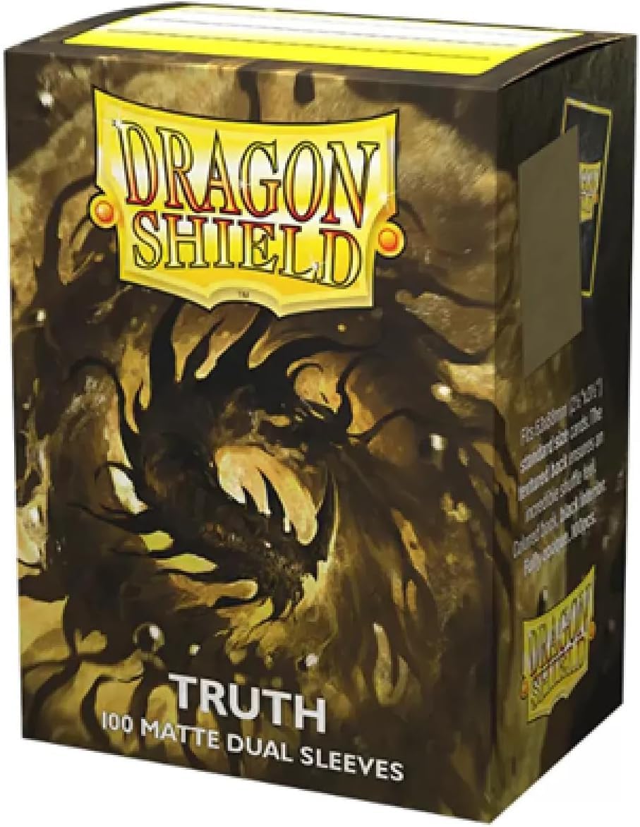 Dragon Shield Dual Matte Sleeves – Wahrheit (100 Stück) Gold