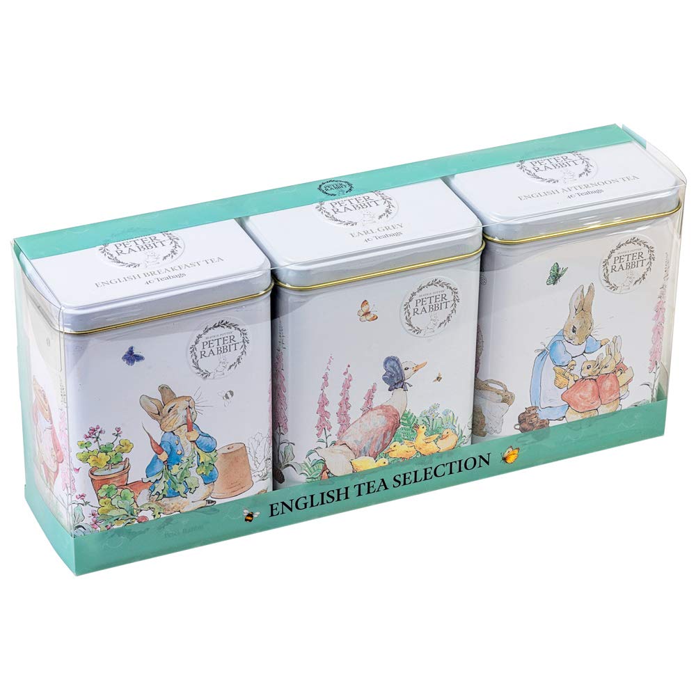 Neue englische Tees – Beatrix Potter Teedosen-Geschenkset mit 120 Teebeuteln