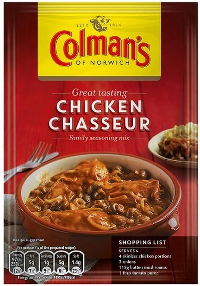 Colman's Chicken Chasseur Meal Maker – Rezeptmischung für reichhaltiges Wohlfühlessen