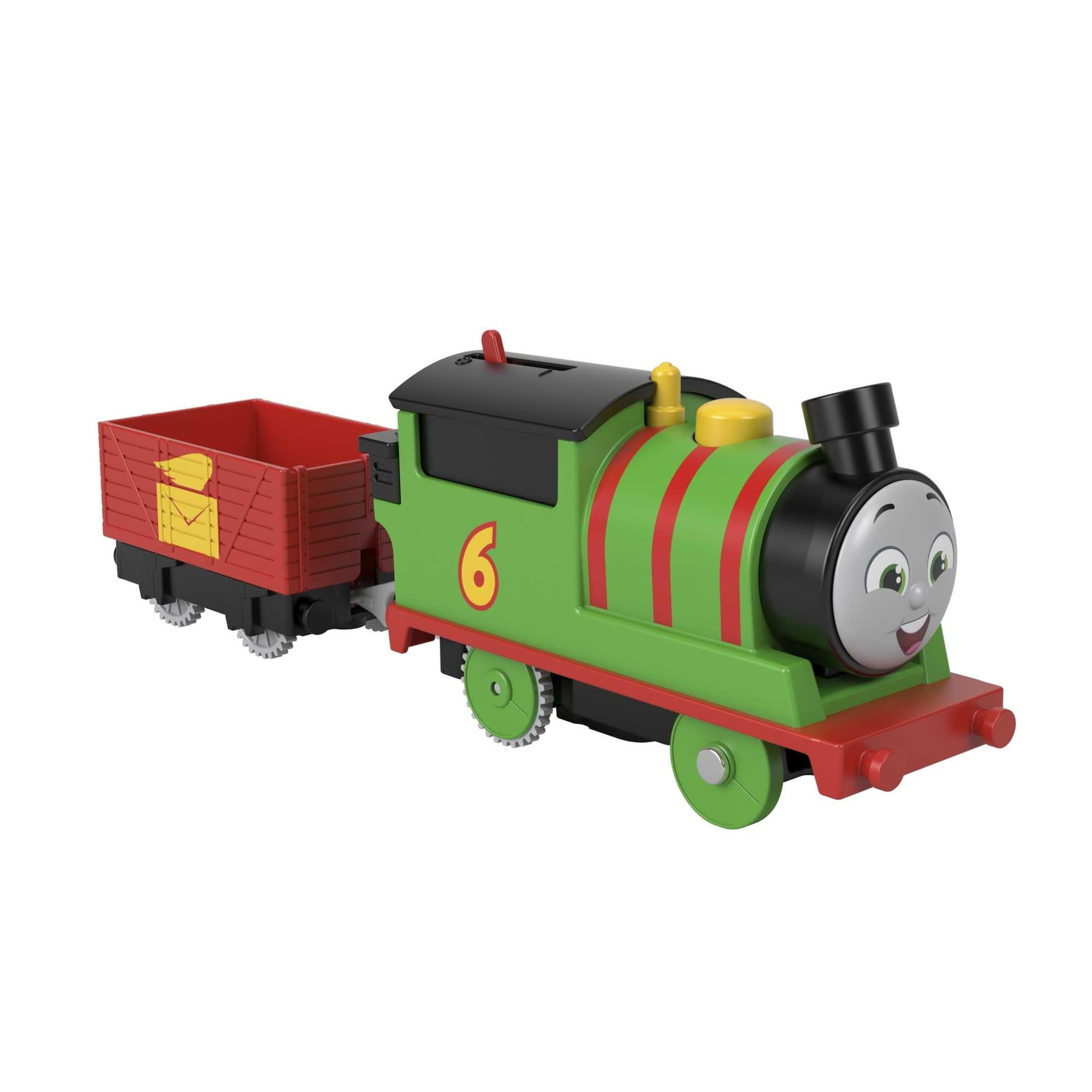 Thomas & Friends Percy, motorisierte, batteriebetriebene Lokomotive mit Tender – ab 3 Jahren