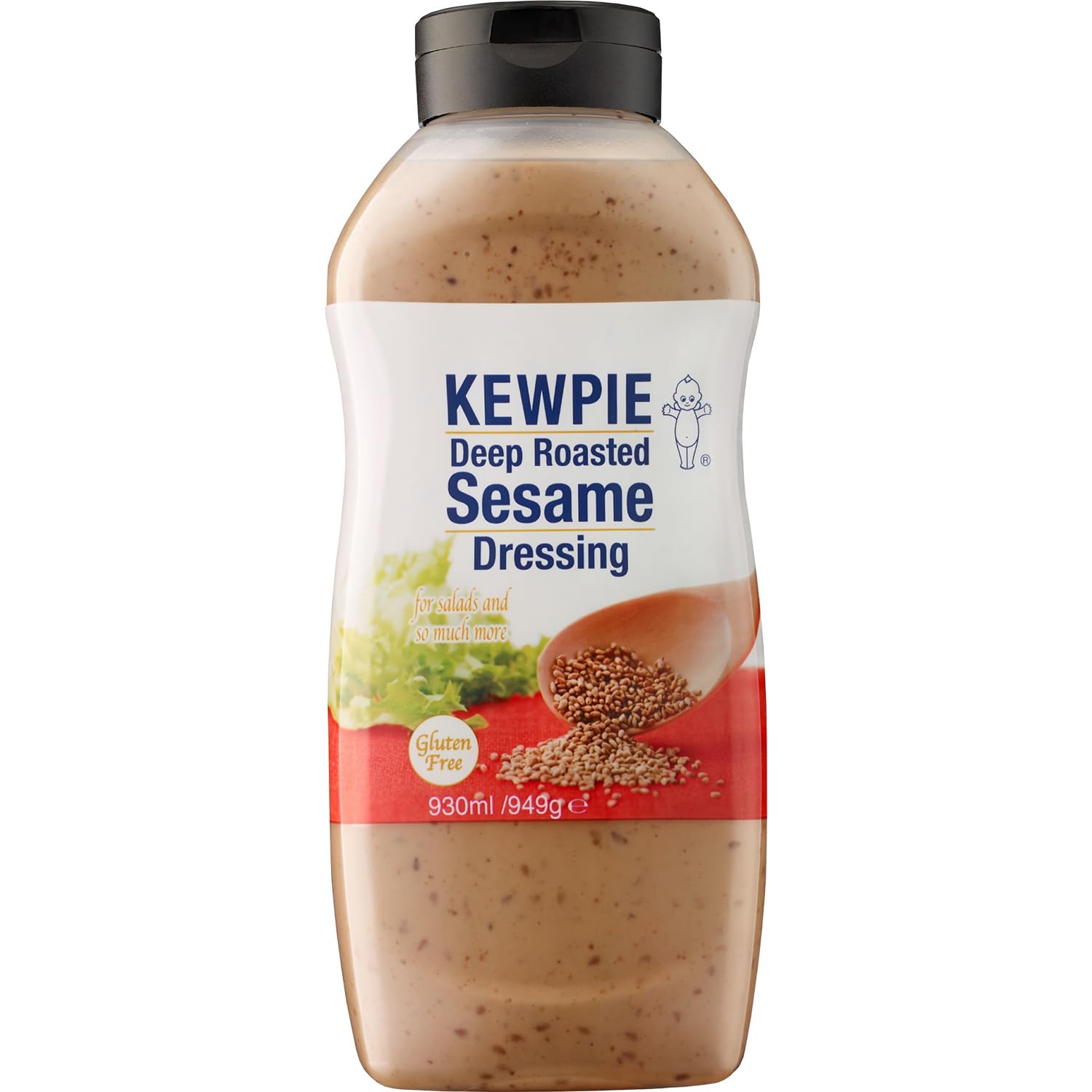 Kewpie Deep Roasted Sesame Dressing 930 ml – Reichhaltiges nussiges und cremiges japanisches Salatdressing